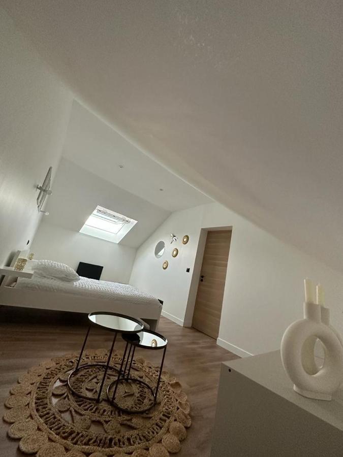 Chambres Dans Maison Neuve Au Style Chic Et Boheme Villeneuve-sous-Dammartin Exterior foto